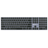 Logickeyboard TITAN Dyslexie Wireless Backlit Keyboard for Mac