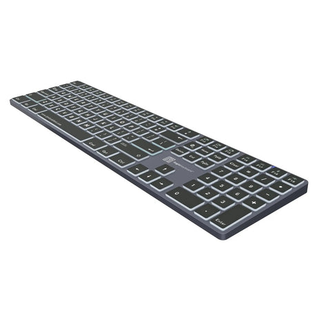 Logickeyboard TITAN Dyslexie Wireless Backlit Keyboard for Mac