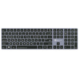 Logickeyboard TITAN Dyslexie Wireless Backlit Keyboard for Windows