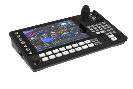 Sprolink MC-NDI rear panel connectivity I/O ports on white background