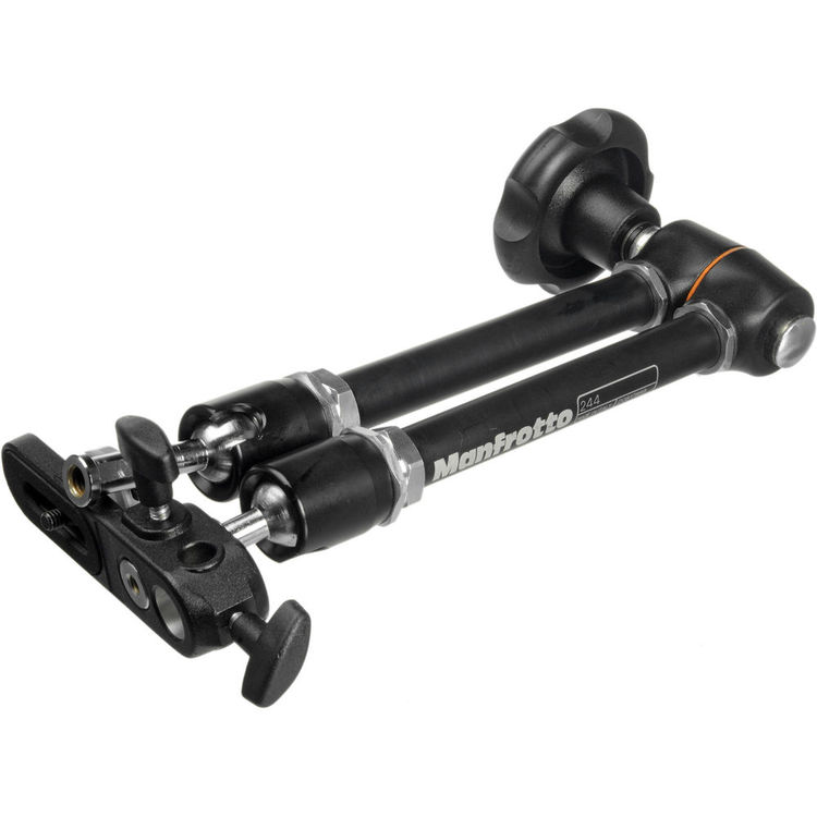 Manfrotto 244 variable friction camera arm with bracket 20.87-inch reach and 6.61-pound payload capacity