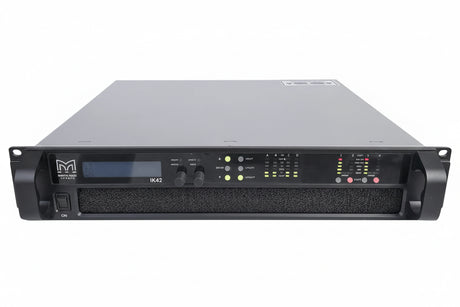 Martin Audio iKON iK42 4-channel Class D power amplifier with front panel controls and display