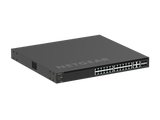 NETGEAR M4350-24M4X4V (MSM4332) 24x2.5G, 4x10G/Multi-gig PoE++ (522W base, up to 2,520W) and 4xSFP28 25G Fully Managed Switch TAA Compliant