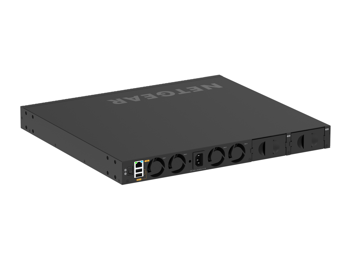 NETGEAR M4350-24M4X4V (MSM4332) 24x2.5G, 4x10G/Multi-gig PoE++ (522W base, up to 2,520W) and 4xSFP28 25G Fully Managed Switch TAA Compliant