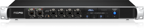 Midas HUB4 PRO 96kHz Monitor System Hub, 4 PoE Ports, AES50 In/Through, 16 Analogue Outputs