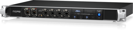 Midas HUB4 PRO 96kHz Monitor System Hub, 4 PoE Ports, AES50 In/Through, 16 Analogue Outputs