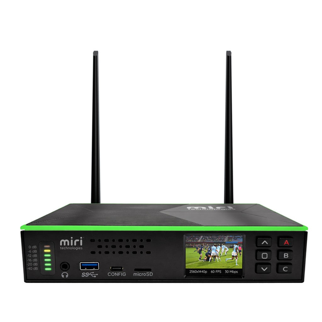 Miri V410 4K Live Encoder/Decoder with NDI, SRT and Wi-Fi 7