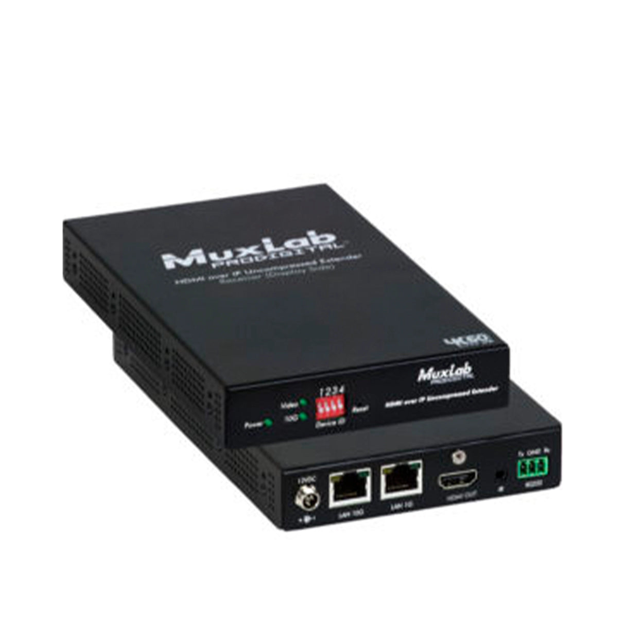 MuxLab 500768-RX HDMI Over IP Uncompressed Receiver, 4K/60