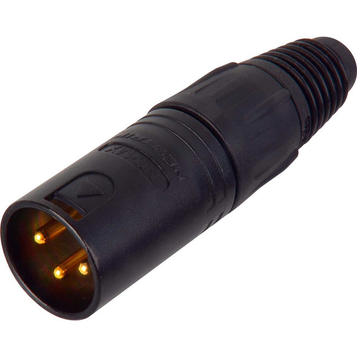 Neutrik NC3MX-B 3-Pin Male XLR Connector Black