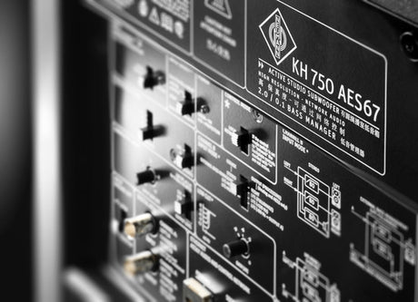 Neumann KH 750 AES67 DSP Controlled Subwoofer with Redundant AES67 Connectivity for KH line studio monitors