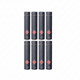 Neumann KM 184 mt Octo Set cardioid small diaphragm condenser microphones with windscreens stand mounts and pouches for studio recording