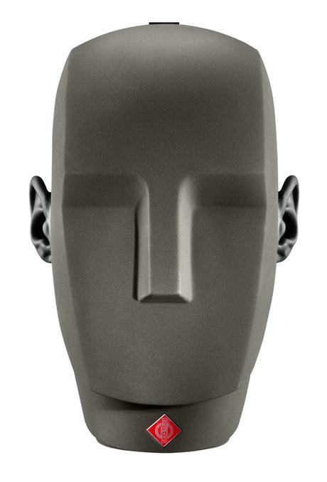 Neumann KU 100 binaural dummy head stereo microphone with artificial ears XLR 5 output and external power supply for 3D audio recording