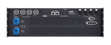 NEXO NXAMP4x4MK2 4-channel 4500W amplifier with Class D amplification DSP processing color touchscreen and network control
