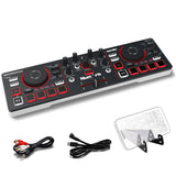 Numark MixTrack Go Compact Bluetooth DJ Controller with Stems Control