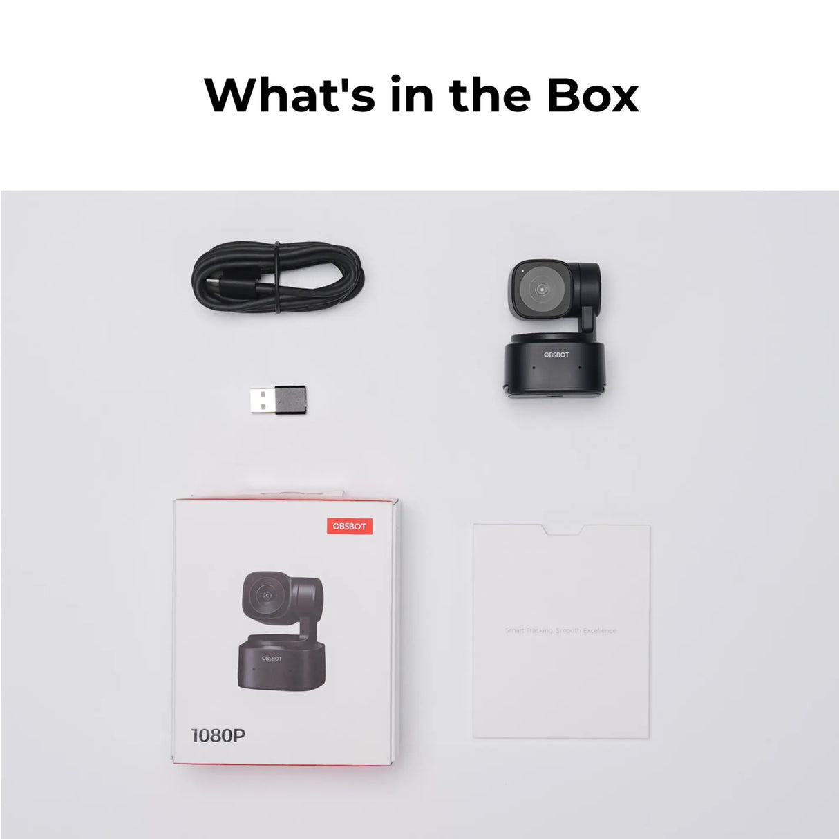 OBSBOT AI-Powered Full  HD PTZ Webcam