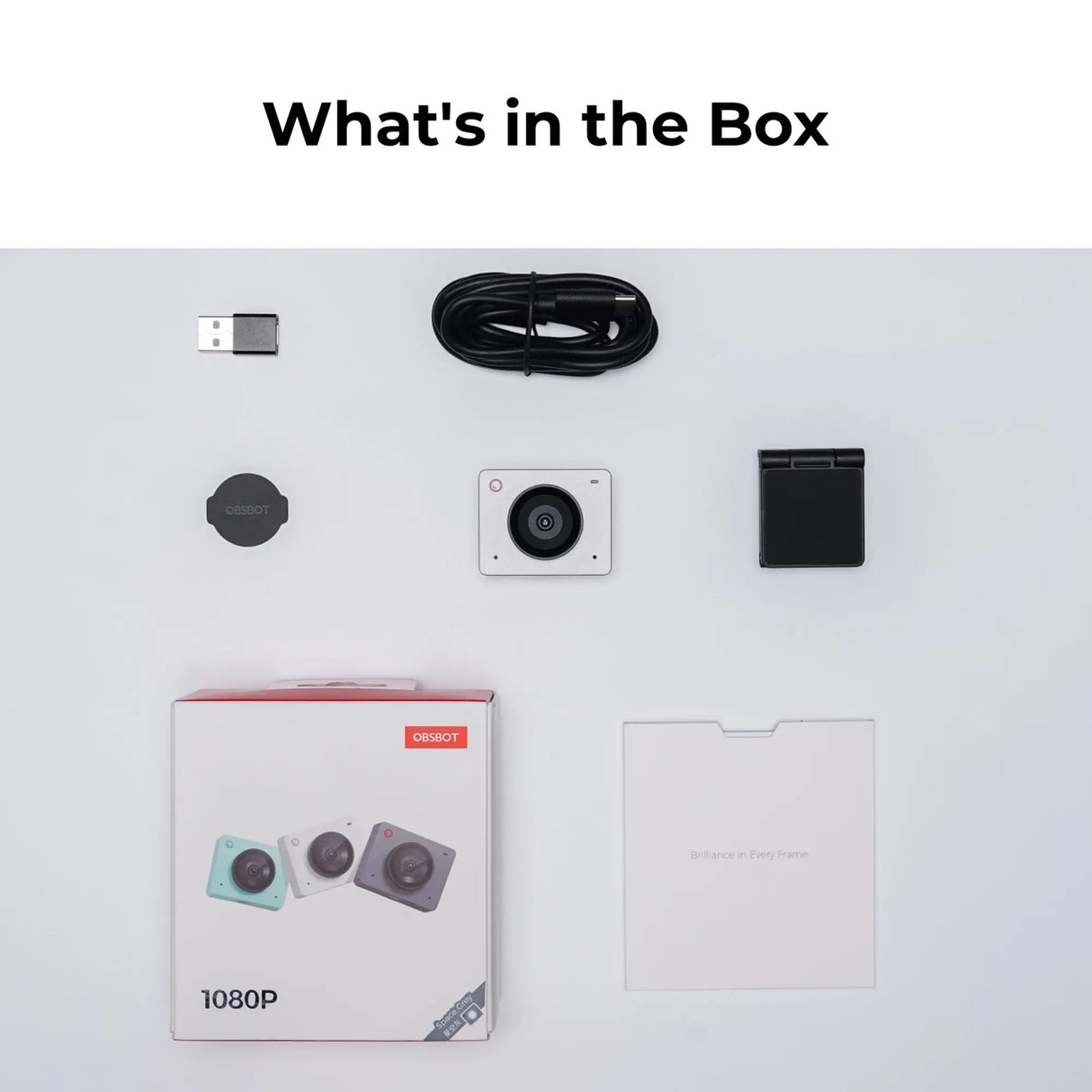OBSBOT AI-Powered Full HD Webcam