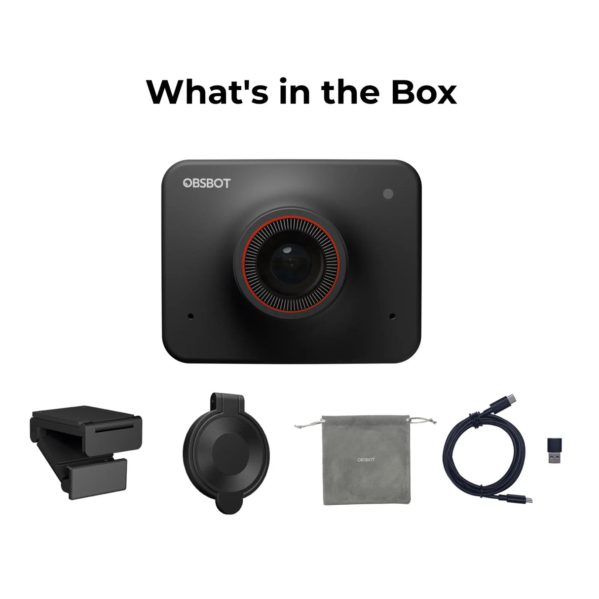 OBSBOT Meet 4K AI-Powered Ultra-Wide Webcam