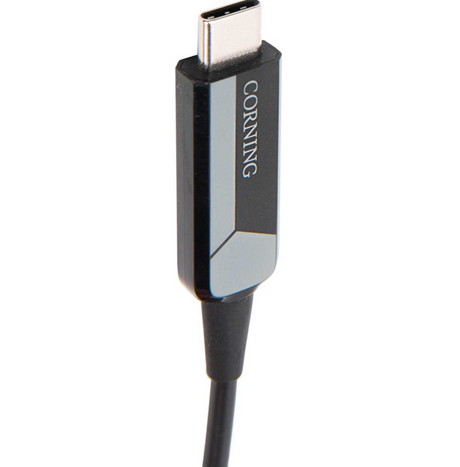 Corning 25 Meter Thunderbolt 3 USB-C Optical Cable for extended high-speed connections
