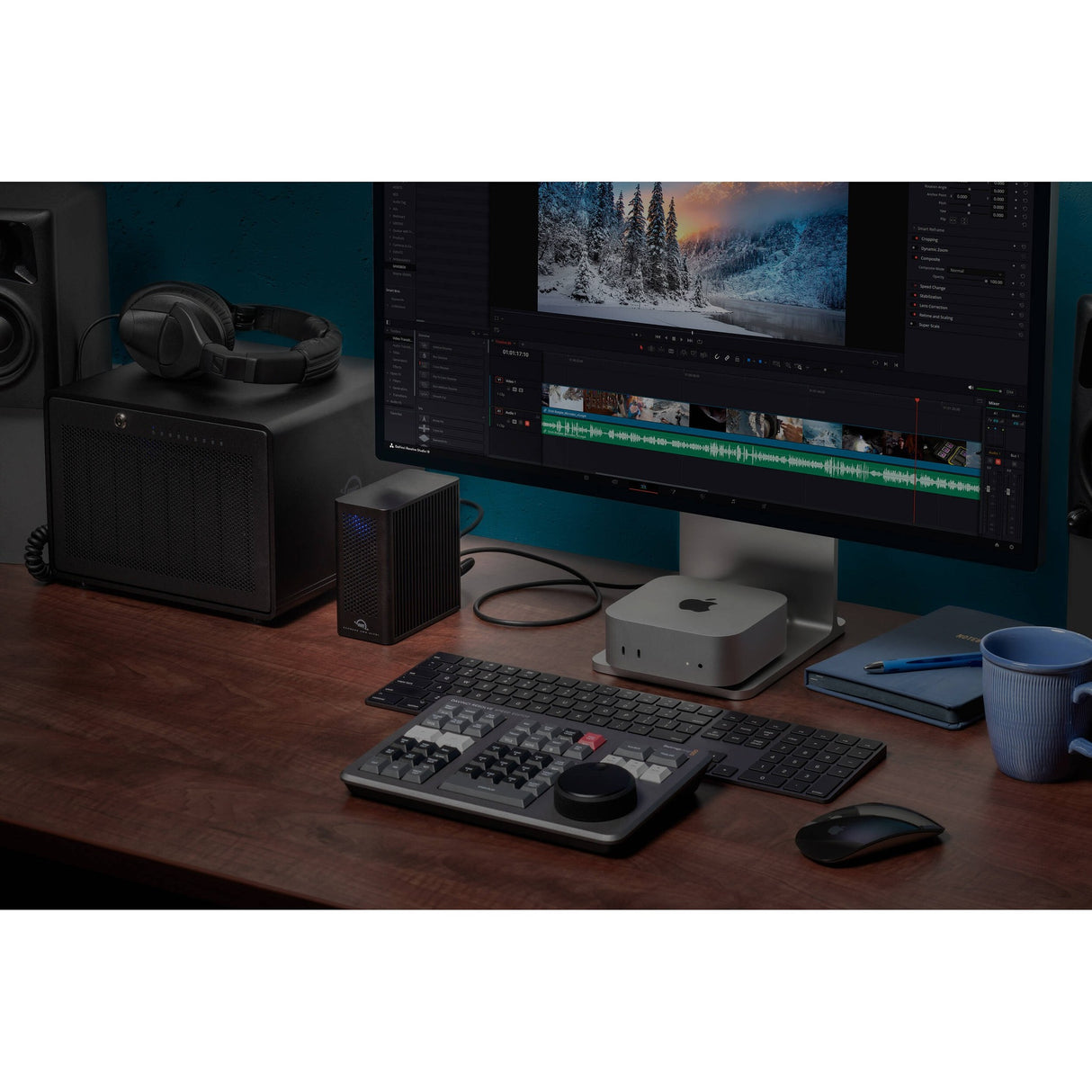 OWC Express 4M2 Ultra Thunderbolt 5 NVMe External Storage Enclosure