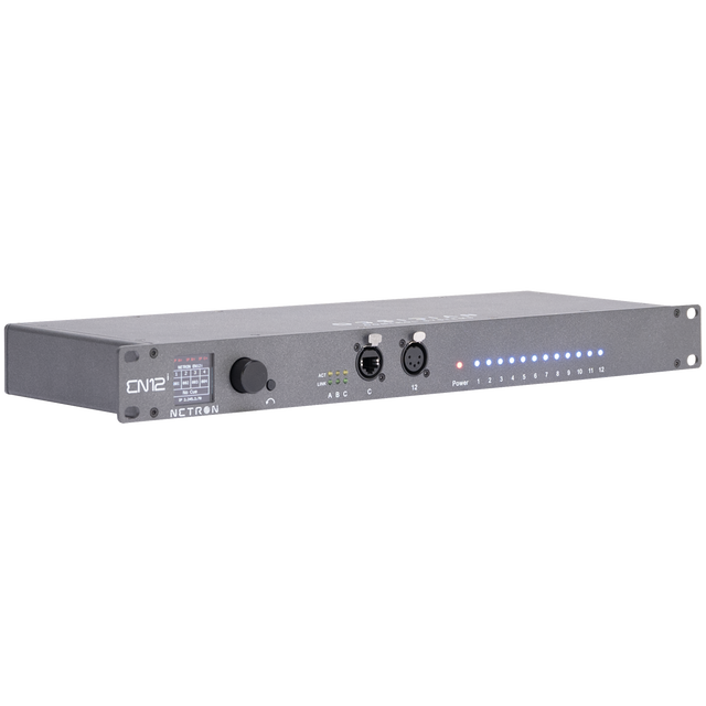 Obsidian Control Netron EN12i 12-Universe Terminal Art-Net/sACN DMX Node
