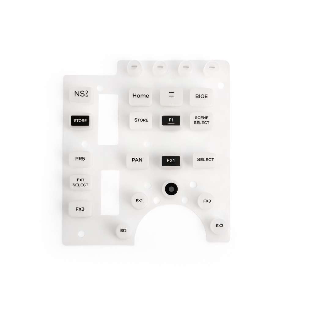 QSC PL-001014-00 Rubber Control Buttons for TouchMix-30 Pro (Pack of 2)
