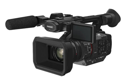 Panasonic HC-X20 4K camcorder with 1.0-type MOS sensor 24.5mm wide-angle lens 20x optical zoom dual XLR HDMI WiFi