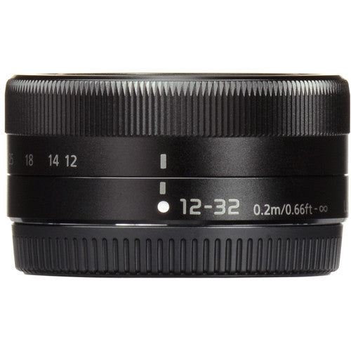 Panasonic LUMIX H-FS12032K 12-32/3.5-5.6 ASPH G Lens with MEGA OIS and retractable pancake design