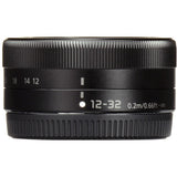 Panasonic LUMIX H-FS12032K 12-32/3.5-5.6 ASPH G Lens with MEGA OIS and retractable pancake design