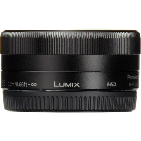 Panasonic LUMIX H-FS12032K 12-32/3.5-5.6 ASPH G Lens with MEGA OIS and retractable pancake design