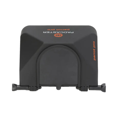 Rear view of Padcaster Parrot Pro teleprompter kit for video production and broadcasting