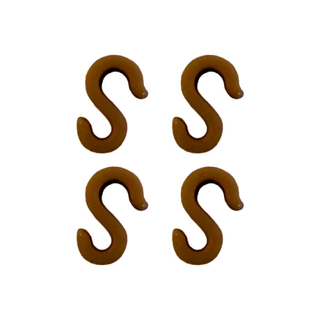Point Source Audio S-CLIP SERIES8 Headset Control Clips Brown