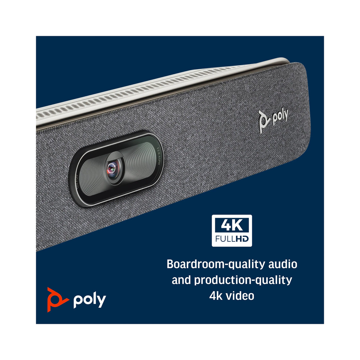Poly Studio X30 and TC8 All-In-One 4K Video Conference Collaboration System
