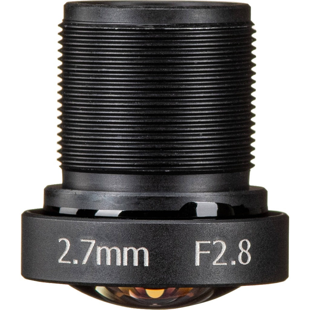 Proton PCI-LENS-27-28 2.7mm F/2.8 M12 4K S-Mount Lens
