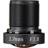 Proton PCI-LENS-27-28 2.7mm F/2.8 M12 4K S-Mount Lens