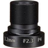 Proton PCI-LENS-32-23 3.2mm F/2.3 M12 4K S-Mount Lens