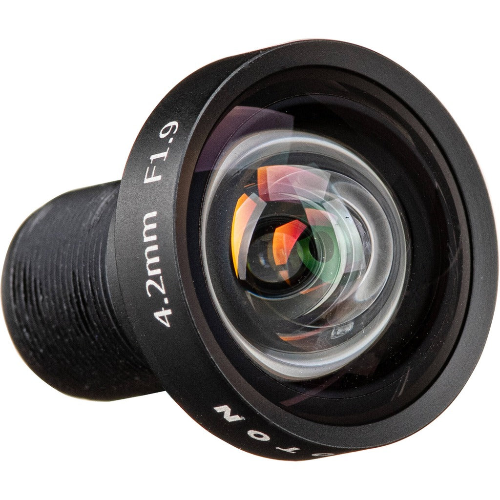 Proton PCI-LENS-42-19 4.2mm F/1.9 M12 4K S-Mount Lens