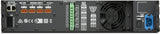 QSC CX-Q 2K4 4-Channel Network Amplifier with Mic/Line Inputs 8000W, mic line inputs FlexAmp FAST GPIO and Euroblock connectors