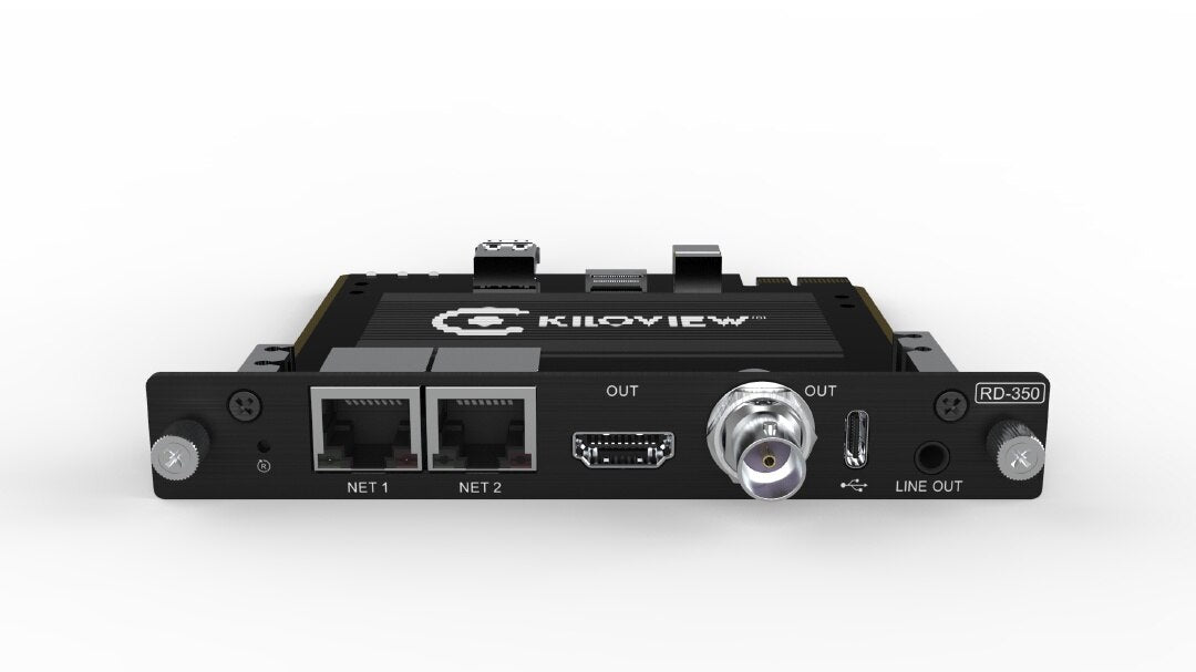 Kiloview RD-350 Decoding Card 4K Full NDI&NDI-HX/SRT/RTSP/HLS to 1xSDI and 1xHDMI decoder/multiviewer