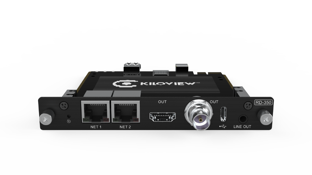 Kiloview RD-350 Decoding Card 4K Full NDI&NDI-HX/SRT/RTSP/HLS to 1xSDI and 1xHDMI decoder/multiviewer