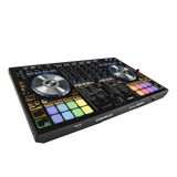 Reloop MIXON 4 hybrid 4-channel DJ controller for Serato DJ Pro and djay with iPad Pro docking station and XLR outputs