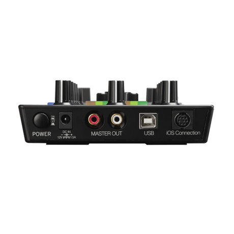 Reloop Mixtour DJ Controller with Audio Interface for iOS Android Mac PC djay Pro Virtual DJ and Traktor