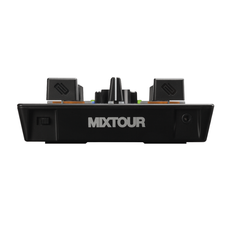 Reloop Mixtour DJ Controller with Audio Interface for iOS Android Mac PC djay Pro Virtual DJ and Traktor