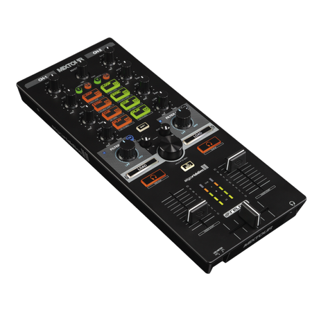 Reloop Mixtour DJ Controller with Audio Interface for iOS Android Mac PC djay Pro Virtual DJ and Traktor