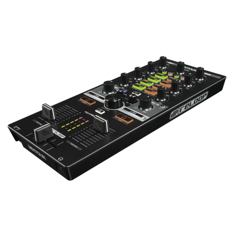 Reloop Mixtour DJ Controller with Audio Interface for iOS Android Mac PC djay Pro Virtual DJ and Traktor