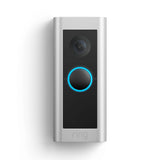 Ring Video Doorbell Pro 2 with 3D Motion Detection, Satin Nickel