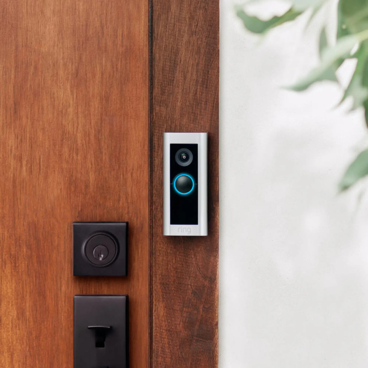 Ring Video Doorbell Pro 2 with 3D Motion Detection, Satin Nickel