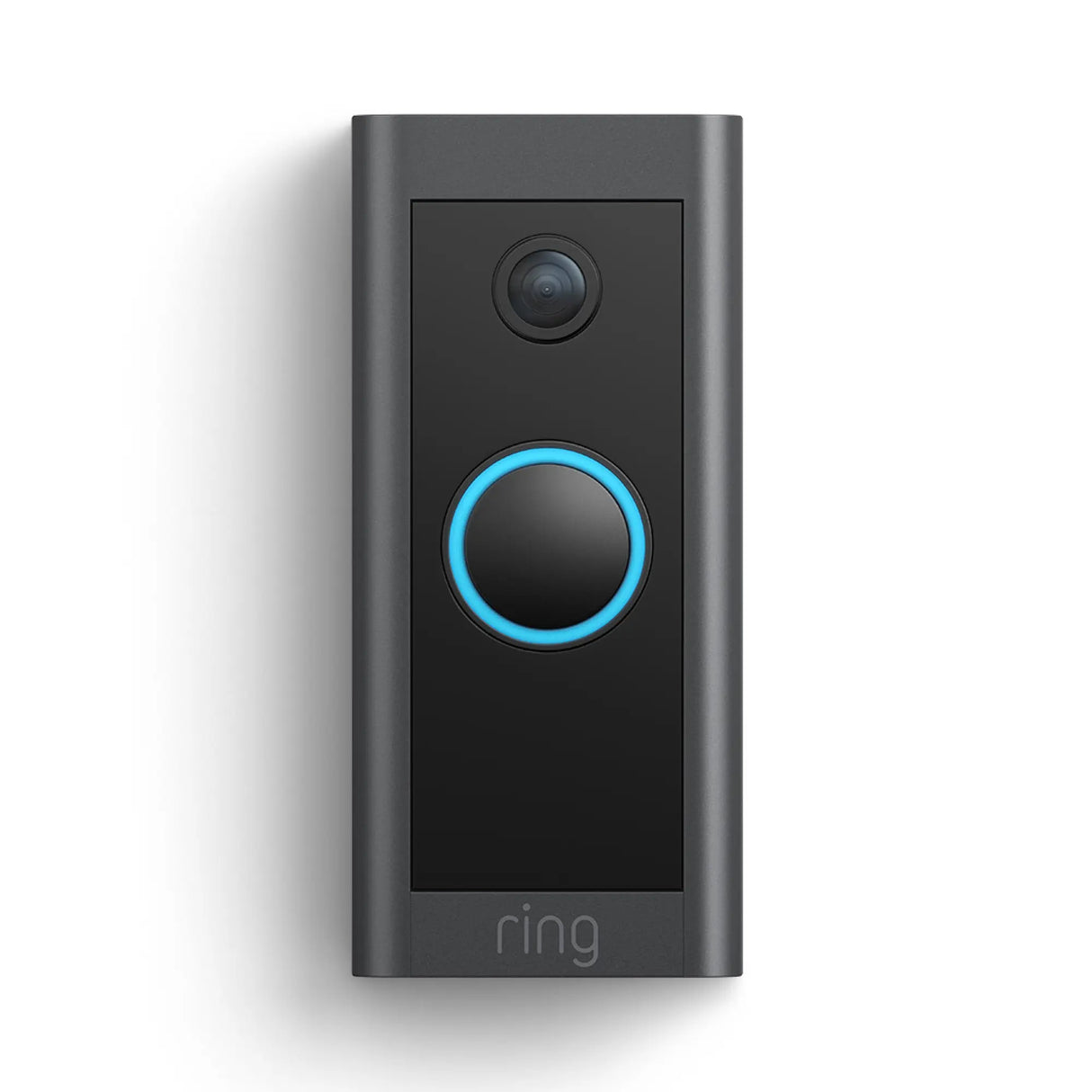Ring Video Doorbell Wired, 1080p 2-Way Talk, Black