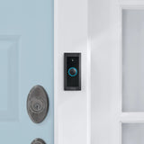 Ring Video Doorbell Wired, 1080p 2-Way Talk, Black