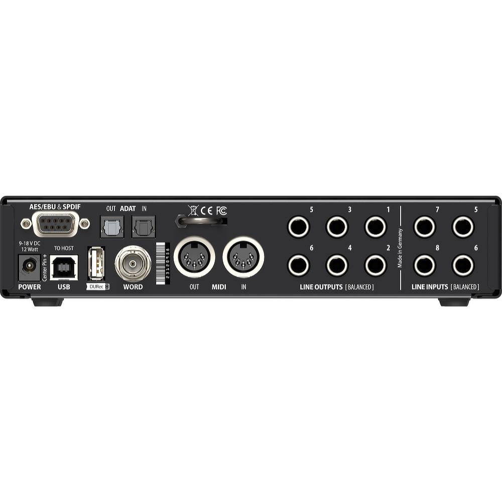 RME Fireface UCX II 40-Channel Advanced USB Audio Interface  with mic preamps ADAT AES SPDIF MIDI word clock DURec and TotalMix FX