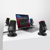 RODE COLORS Set 1 color-coded caps and cable tags for up to four NT-USB Mini microphones